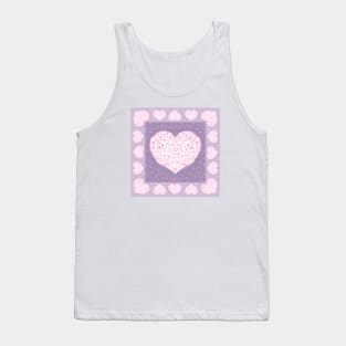 bandana heart Tank Top